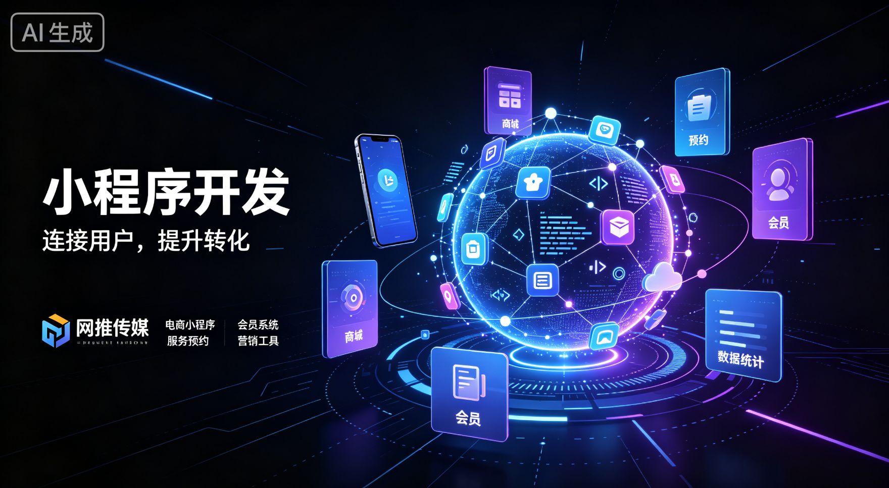 开封小程序开发界面展示